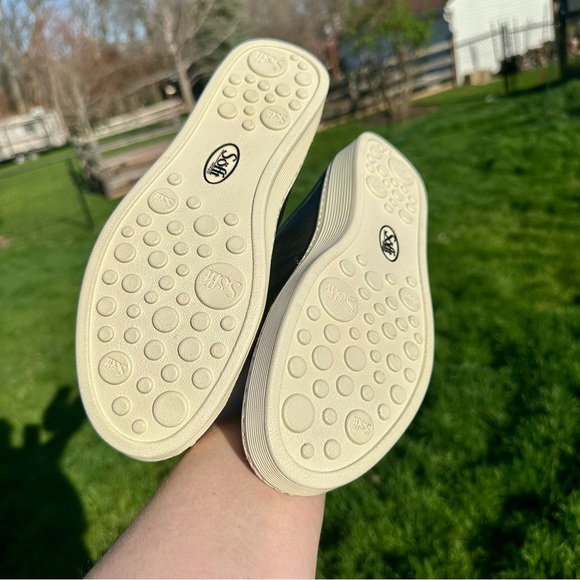 SOFFT Size 7 Italian Leather Somers Moccasins Black - Picture 5 of 7